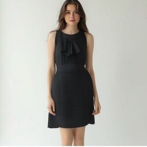 Badgley Mischka Elegant Black Sleeveless Dress Size 14